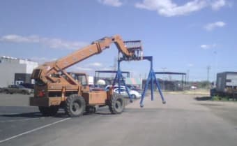 aluminum eme Gantry Crane