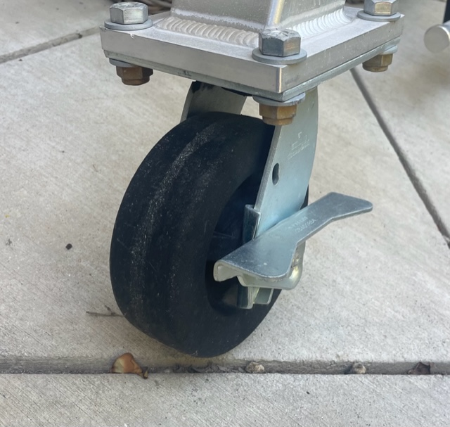 Phenolic swivel caster