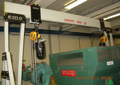 eme aluminum gantry crane