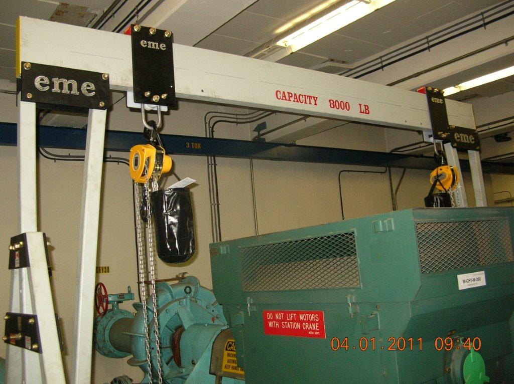 eme aluminum gantry crane